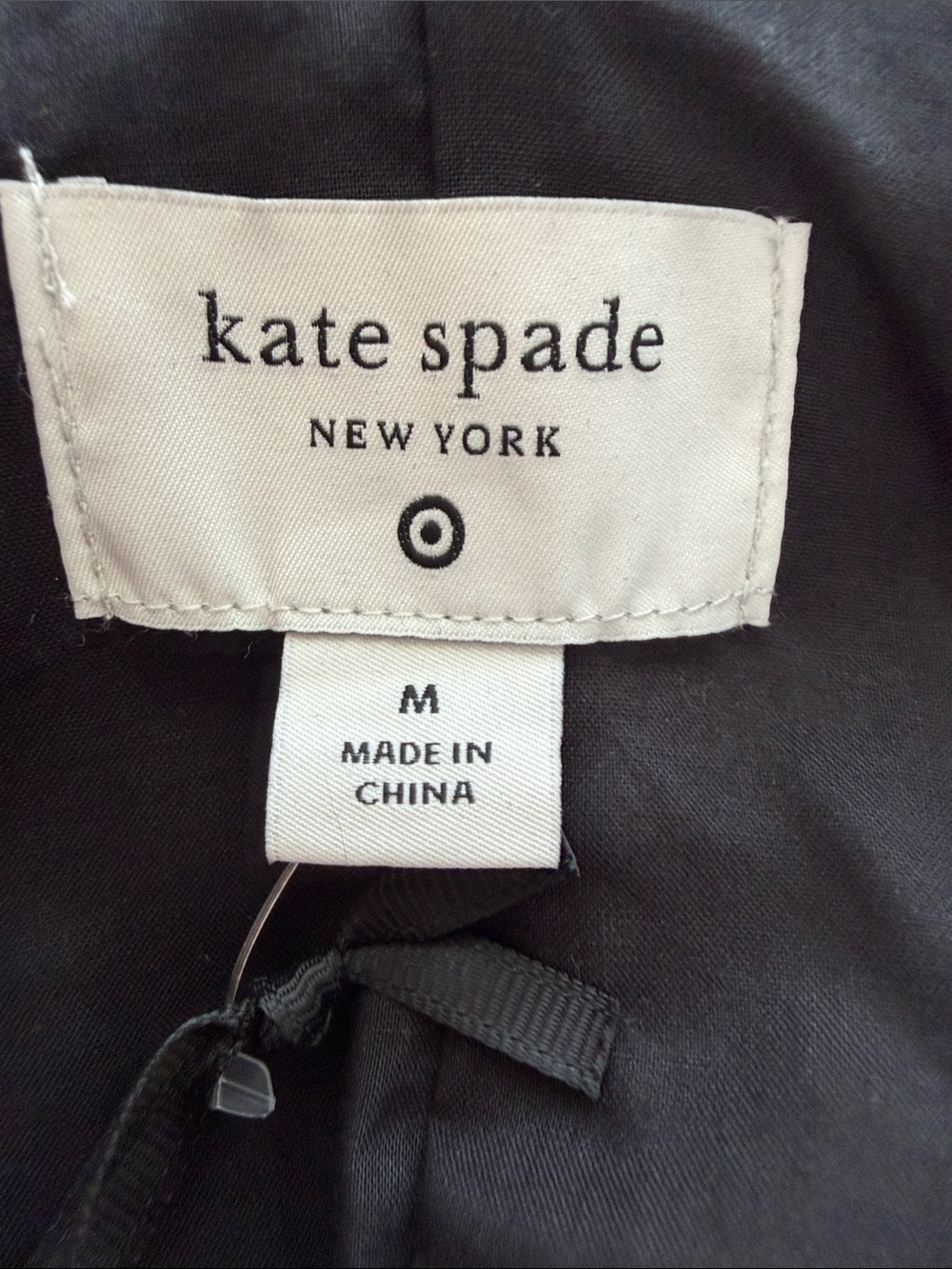 kate spade Black and White Floral Long Sleeve Shift Dress - Picture 2 of 8